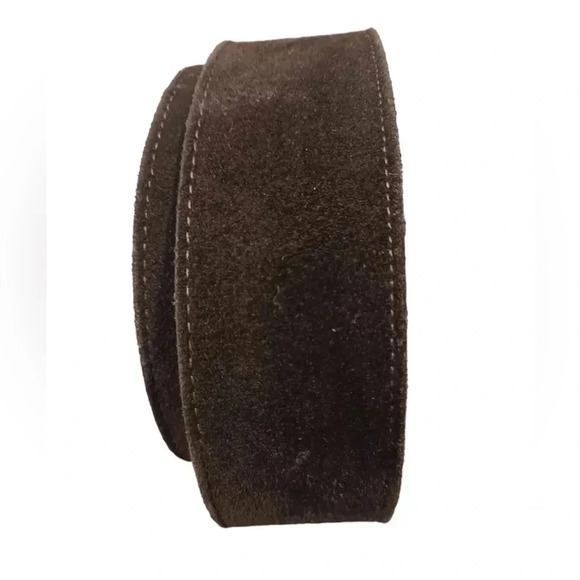 Custo Leather Canada  Brown Buckskin Belt Size 34 - Picture 5 of 5